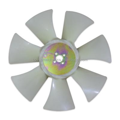 China Crawler Excavator Factory Direct Sales R55-7 Excavator Engine Radiator Fan Blade for sale