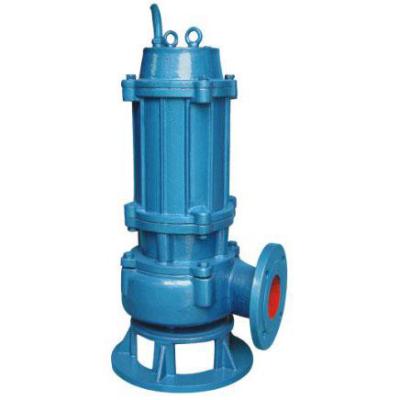 China WQK Bomba de alcantarillado sumergible Bomba de agua sumergible doméstica con cortador Impeller material de hierro fundido o acero inoxidable en venta