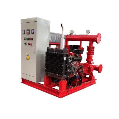 China 30GPM-3000GPM el jinete Fire Pump Set empaquetó sistemas de bomba de fuego en venta