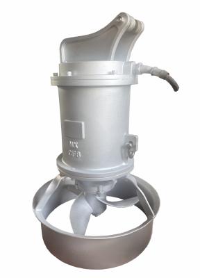 China QJB Submersible Mixer Wastewater  For Treatment Industry Motor And Impeller Working Together Voltage 380v for sale