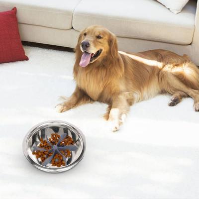 China Non-automatic Non-automatic Pet PP Slow Hot Non-automatic Hot Selling Plastic Slow-Drinking Consumption Anti-Clog Cat Dog Bowl for sale