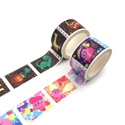 China Waterproof High Quality Custom Gold Foil Image Printing Custom Design Printed Indian Washi Tape Packaging for sale