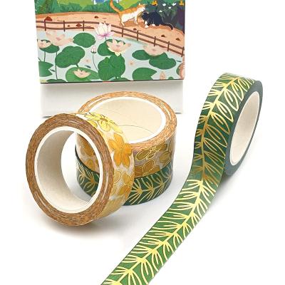 China India Washi Diy Beautiful Appearance Waterproof Self Adhesive Waterproof High Standard Decorative Custom Tape for sale