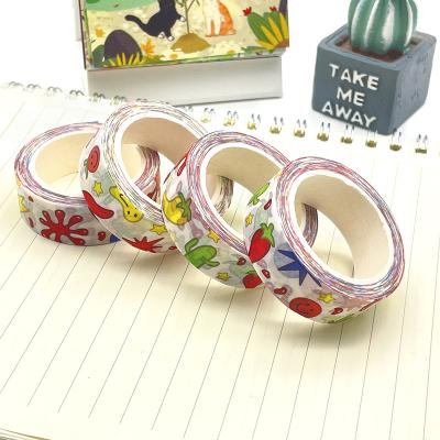 China Low Moq Museum Kawaii Washi Masking Tape From Mexico Waterproof Mermaid Maker for sale