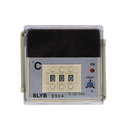 China Hot Sale AC220V AC380V Omron Oven Digital Temperature Controller E5C4 Type For Heat Press K Input 0-399 E5C4 for sale