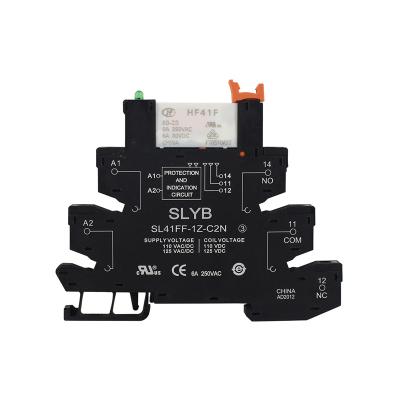 China Good Quality Coil AC110V Mini Relay SL41FF-1Z-C2N 110VAC/DC Sealed Slim Interface for sale