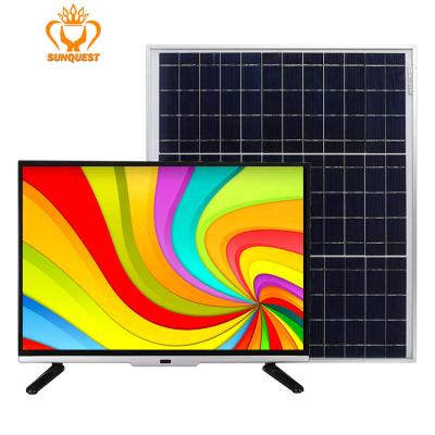 China Home Solar TV TV Supplier 12V 19 24 32 Inch Portable Solar Powered Pay As You Go Solar Led TV for sale