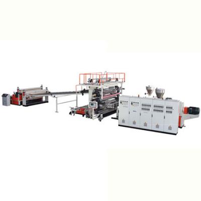 China 2020 Hot Sale Plastic Granules PVC Plate Extrusion Making Machine for sale