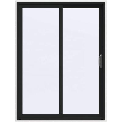 China door & Aluminum Alloy Gold Frame Wood Grain Window Brand Aluminum Sliding Windows for sale