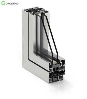 China door & Custom Aluminum Window Extrusion Extruded Aluminum Doors And Windows Profiles for sale