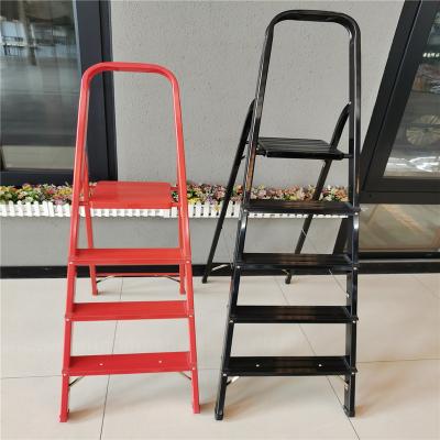 China Folding Ladders Interior Folding Telescopic Aluminum Wide Step Ladder for sale