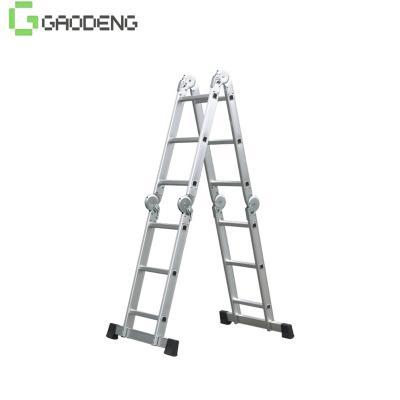 China Modern Multifunctional Folding Telescopic Aluminum Ladder for sale