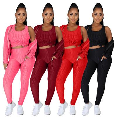 China Factory wholesale fashion polyester QUICK DRY multicolor plus size women 2 piece drop sets for sale