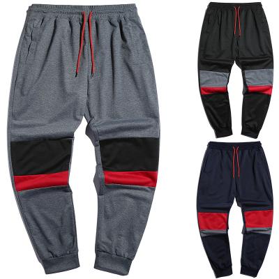 China new type of Anti-wrinkle gray striped calcas fashion polyester gym sweatpants men pants for boys for sale