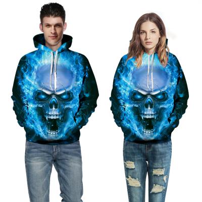 China Anti-wrinkle supplier in china ao hoodie fashion polyester men's 3d printing embossed sporty blue hoodie for sale