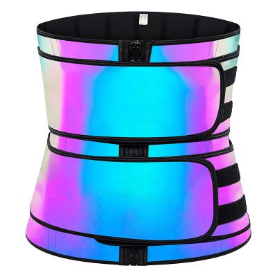 China Low Price Midjetranare Antibacterial Fashion Neoprene Radiation Color Waist Trainer Belts Sweat Shaper 25 Steel Bone Waist Trainer for sale