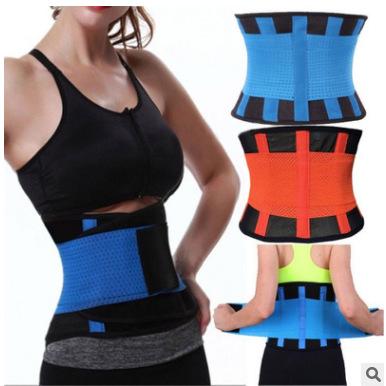 China New Design Fashion Waist Trainer Antibacterial Neoprene Latex Multicolor Waist Trainer Corset Gaiters Body Shaper for sale