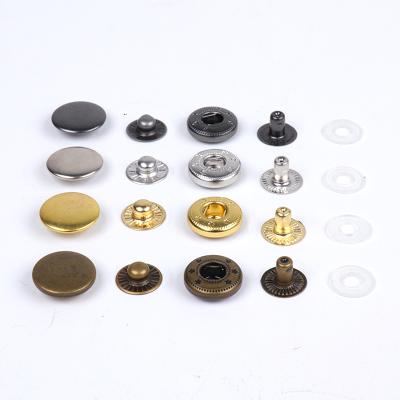 China High Grade Nickel Free Metal Sihetun Brass Button Antique Brass Snap Buttons For Clothes for sale