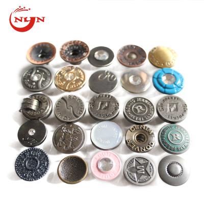 China High Quality Buttons Factory Jeans Pants Clothing Accessories Clothing Accessories Hot Sale Customized Sewing Eyelets 13mm 22mm 13mm~22mm for sale