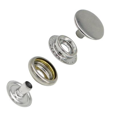 China Hot Sale Stainless Steel Snap 24line Nickel Free Button For Coat for sale