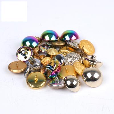 China Decorative Accessories Wholesale High Quality Vintage Fashion Metal Coat Button Jacket Male Clothing Accessories Suit Military Uniform Buttons COPPER for sale