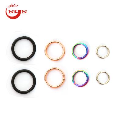 China High Quality Solid Metal Metal O Ring For Clothes Bag for sale