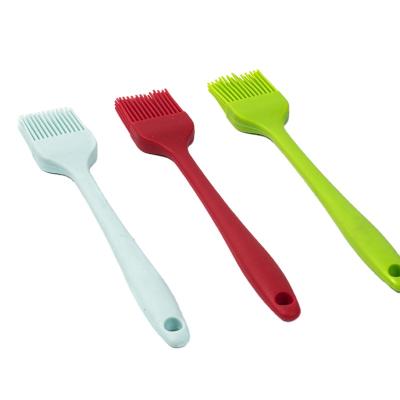 China Sustainable Silicone Pastry Basting Barbecue Sauce Cooking Oil Brush Used For Cakeing Barbecue Etc. for sale