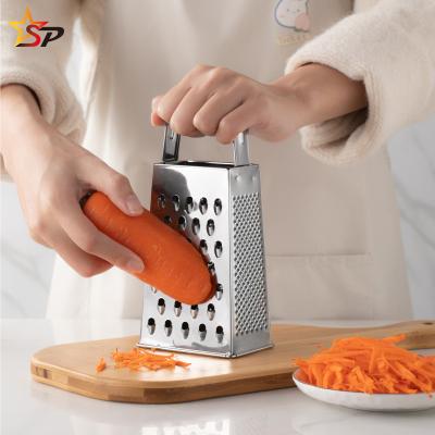 China Viable hot sale stainless steel grater cheese shredder ginger grater stainless steel fruit tomato grater for sale