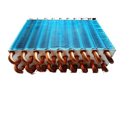 China Finned Tube Coil For IQF Freezer AC Copper Tube Aluminum Coil Customized Type Refrigeration Fin Evaporator for sale