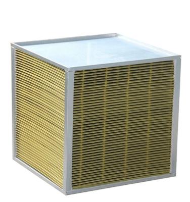 China Heater Parts Heat Recovery Ventilation System Regenerative Heat Exchanger Cross Flow Plate Heat Exchanger for sale