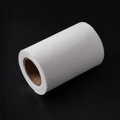 China Breathable Mesh Spunlace Nonwoven Fabric For Wet Rags And Clothes for sale