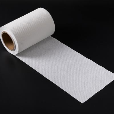 China Breathable Customized Soft Handle Polyester Viscose Blended Nonwoven Fabric for sale