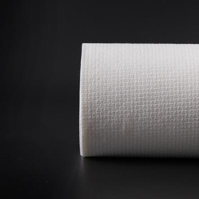 China Breathable High Quality Pearl Pattern Spunlace Nonwoven Fabric For Wet Wipes for sale