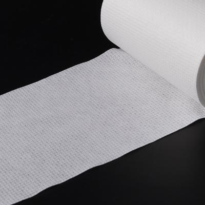 China Breathable 70% polyester 30% viscose wood pulp spunlace nonwoven fabric for wet-wipe for sale