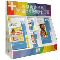 China Counter CDU PDQ Advertising Display Stands Brochure Pallet Box 4 Colors Offset Printed for sale