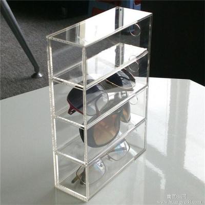 China Promotion Clear Plastic POS Display Box For Glasses / Jewelry for sale