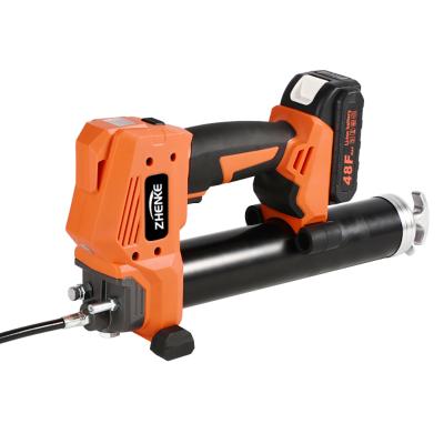 China Oil Pumping In Barrel 20V Rechargeable Battery Oil Pump Brushless Cordless Copper Pressure Oiler Come With Battery for sale