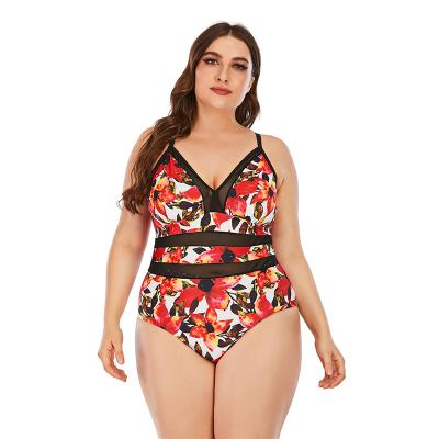 China Fat plus size woman swimwear bikini plus size swimwear bikini for sale