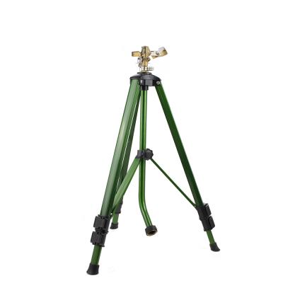 China Tripod Golden Supplier Rotating Lawn Farm Garden Irrigation Tripod Movable Traveling Watering Sprinkler for sale