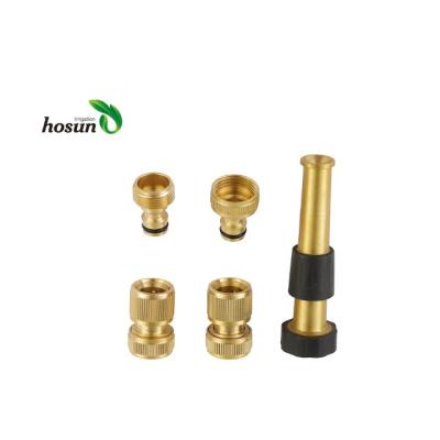 China 5PCS Connection Nozzle Set Hose Attachments for sale