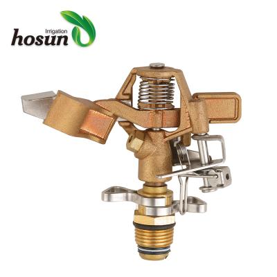 China High Efficiency Brass Impact Sprinklers Gear 360 Speed ​​Sprinklers Drive for sale