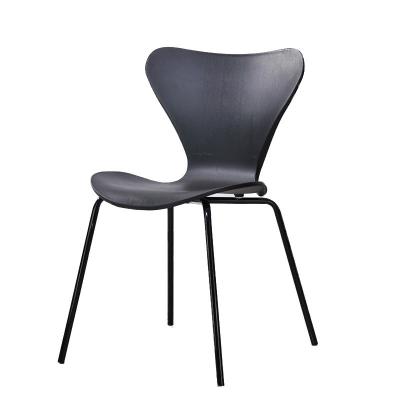 China New Design Hot Selling Expandable Household Furniture Comfortable Plastic Dining Chairs PP With Metal Legs Tulip Chair Dining Chair for sale