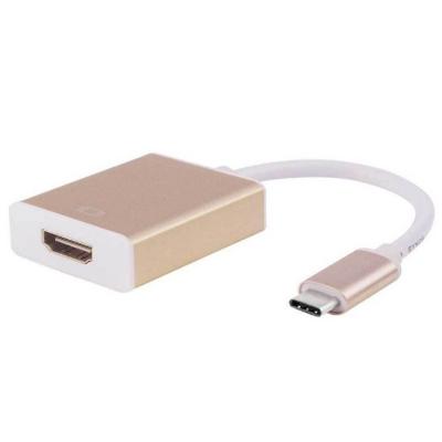 China USB 3.1 Type-C Male Type-C to HD Female Adapter Support 1080P 3D Gold Plated Type-C to HD Converter Cable for sale