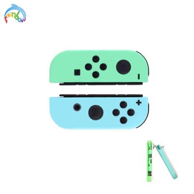 China ABS Rainbow New Original Replacement OEM Analogico Joycon Shell Pro Controller Stand for sale