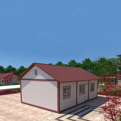 China Modern Family 2 Bedroom Prefab Container Homes Prefab Rooms Container Building for sale