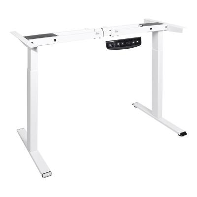 China OKIN High Quality Ergonomic Auto Electric Motor Adjustable Double Height Adjustable (Height) Desk for sale