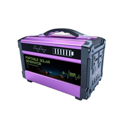 China Type C Good Quality Portable 500W, Peak Value 750W Energy Storage Power Supply for sale