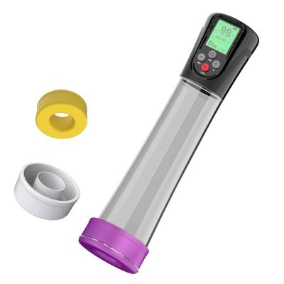 China LCD Display Top Rated 12 Inch LCD Digital Display Electronic Intelligent Automatic Penis Enlargement Pump With Measurement for sale