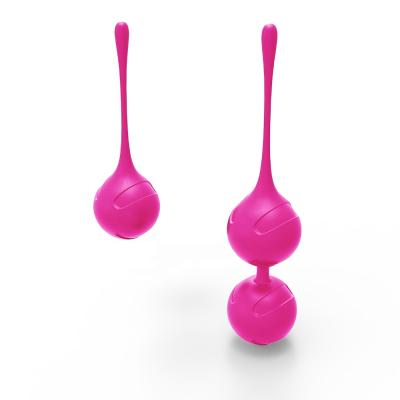 China Safe and Odorless Intelligent Pelvic Body Sex Toy Silicone Vaginal Testing Program Floor Balls Kegel Koro Ben with Balls for Women Mother for sale