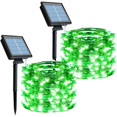 China Wholesale Solar Powered RGB String Lights Fairy Lights With 8 